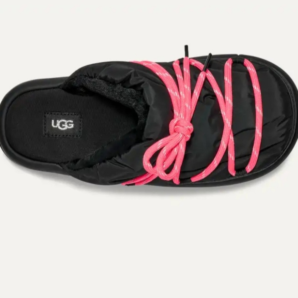 UGG Women SPACESLIDER TECH WHITE SLIDE  SLIPPER SHOES  new - Picture 6 of 9